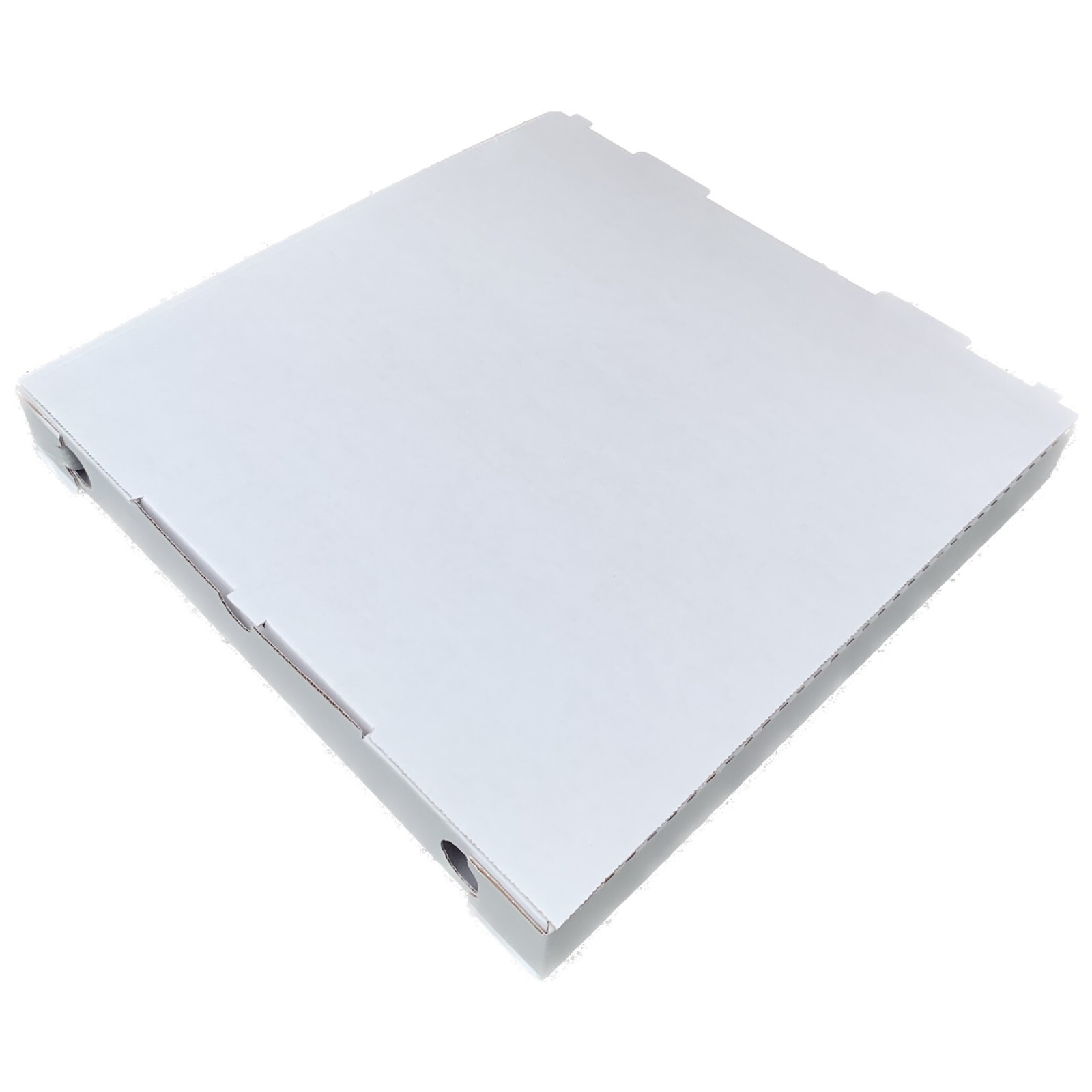 Pizza Boxes (WHITE) Made in Italy - Size 13"x 13"x 1".5/8 Pack of 75