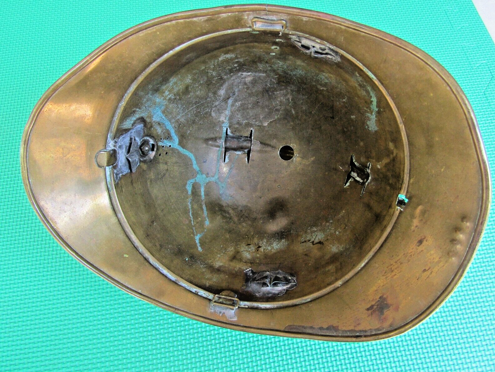 Antique French Fireman's Helmet 1896