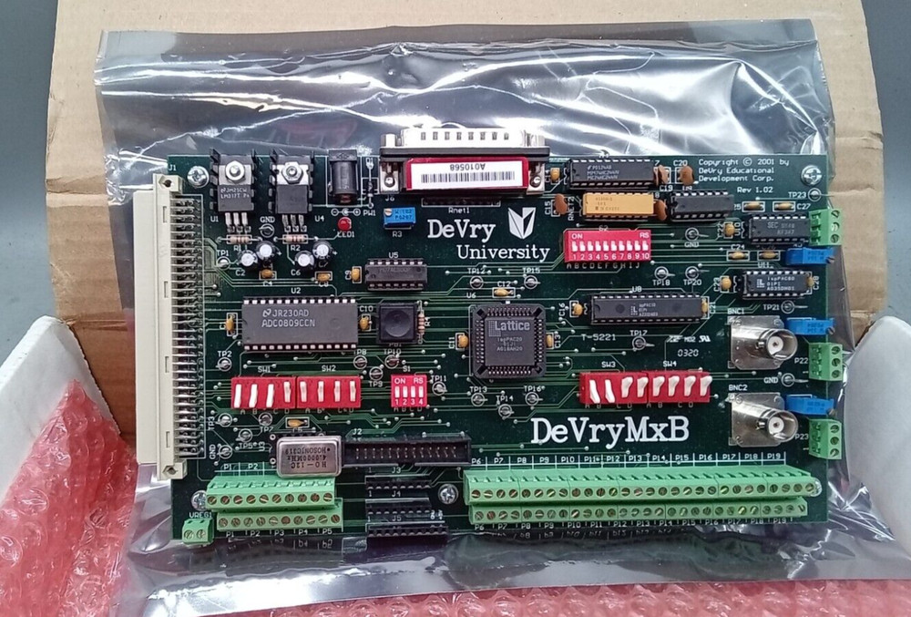 1 NOS DeVry Institute of Technology  DEVRY MXB EDUCATIONAL 2001