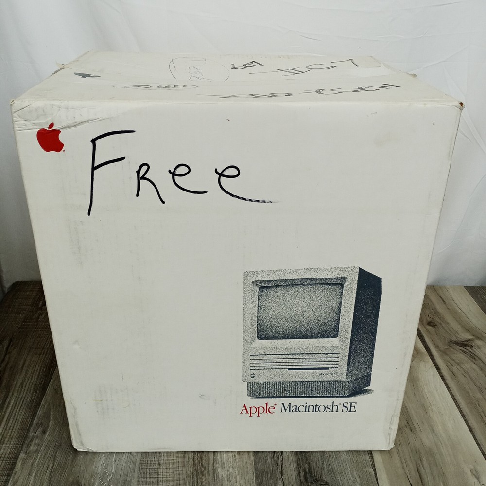 Apple Macintosh SE EMPTY BOX ONLY 1988 ~ READ DESCRIPTION