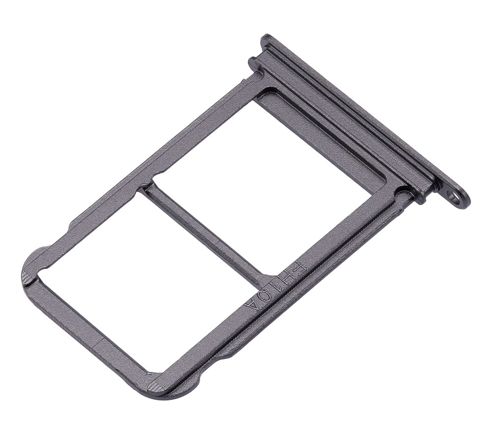 Replacement Dual Sim Card Tray Compatible For Huawei P20 (Black)