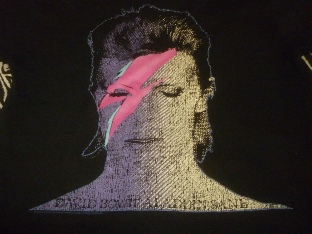 David Bowie Shirt - Used Size l - Nice Condition!!!