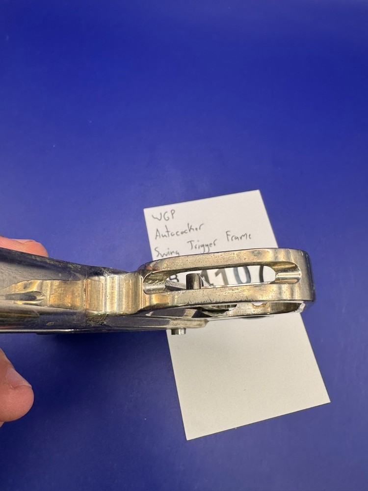 WGP Autococker Swing Trigger Paintball Marker Frame-Silver