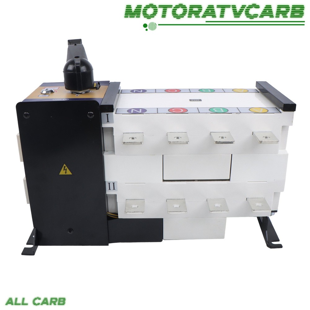ALL-CARB Automatic Transfer Switch 400A 4 P Grid to AC Generator 110V 220V