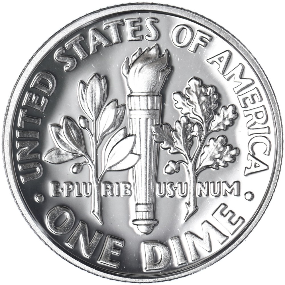2001 S Roosevelt Dime Gem DCam Proof 90% Silver