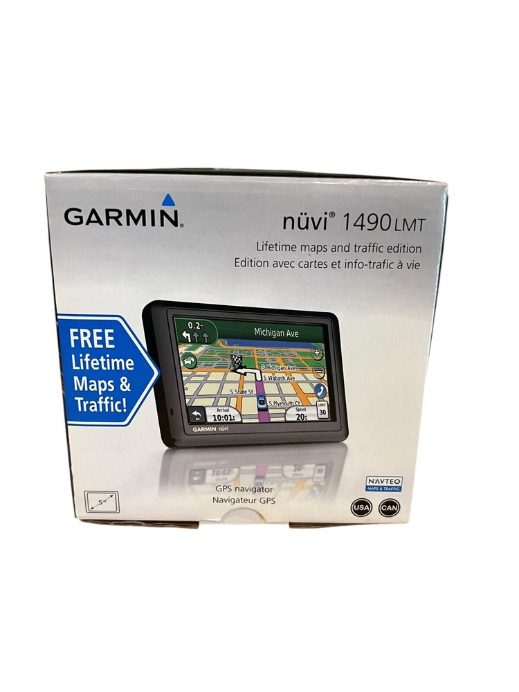 Garmin nüvi 1490 GPS 5" Touch Screen Navigation