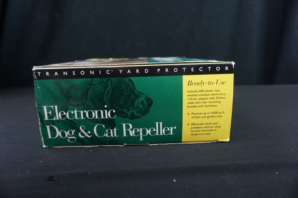 WEITECH Model 0048 Electronic Dog & Cat Repeller with Motion Sensor NEW