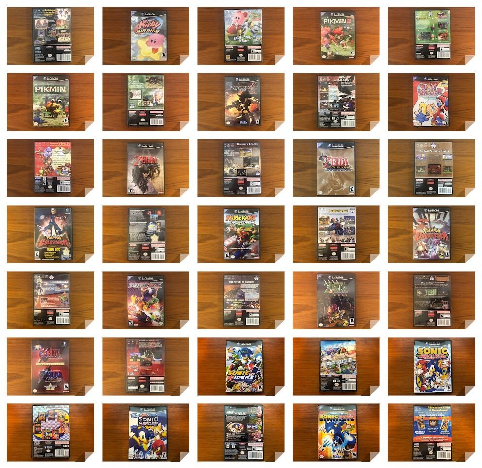 Replacement Cases for GameCube - Popular Titles