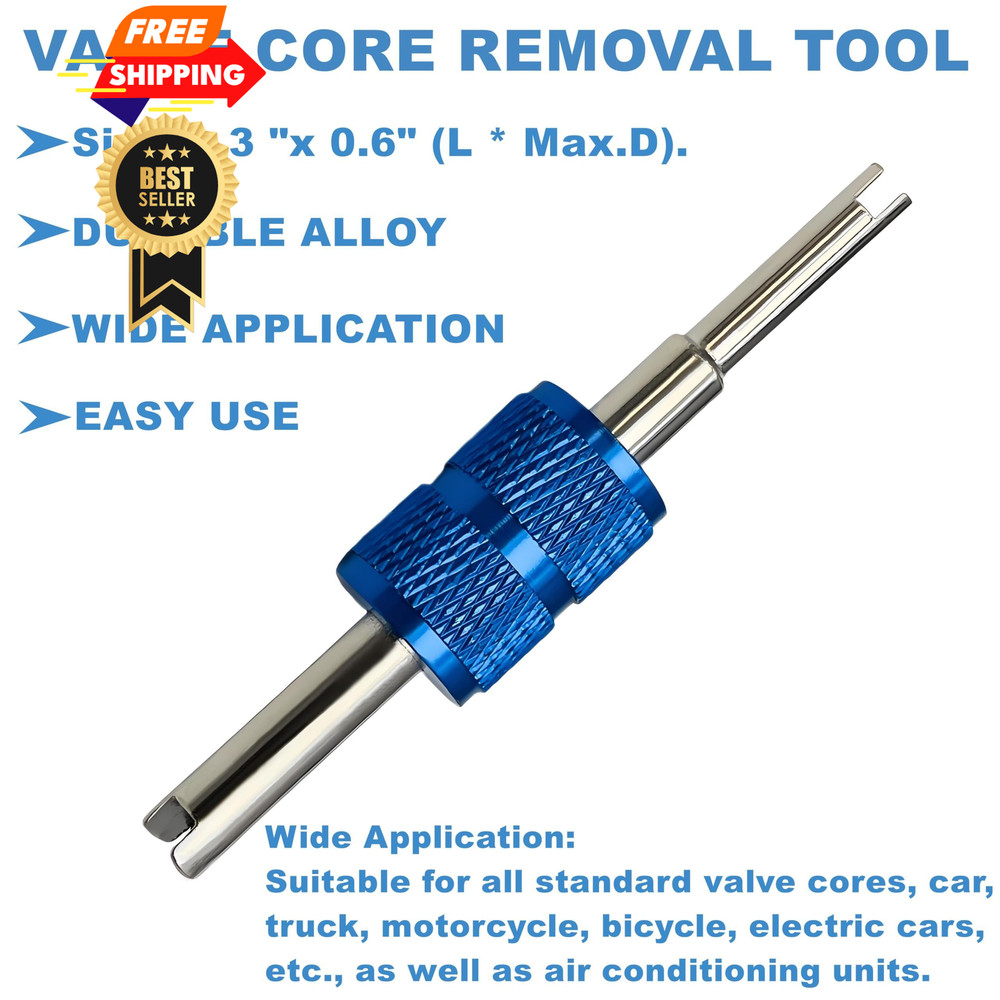 Air Conditioning Valve Core Kit | Cap & & A/C System Seal