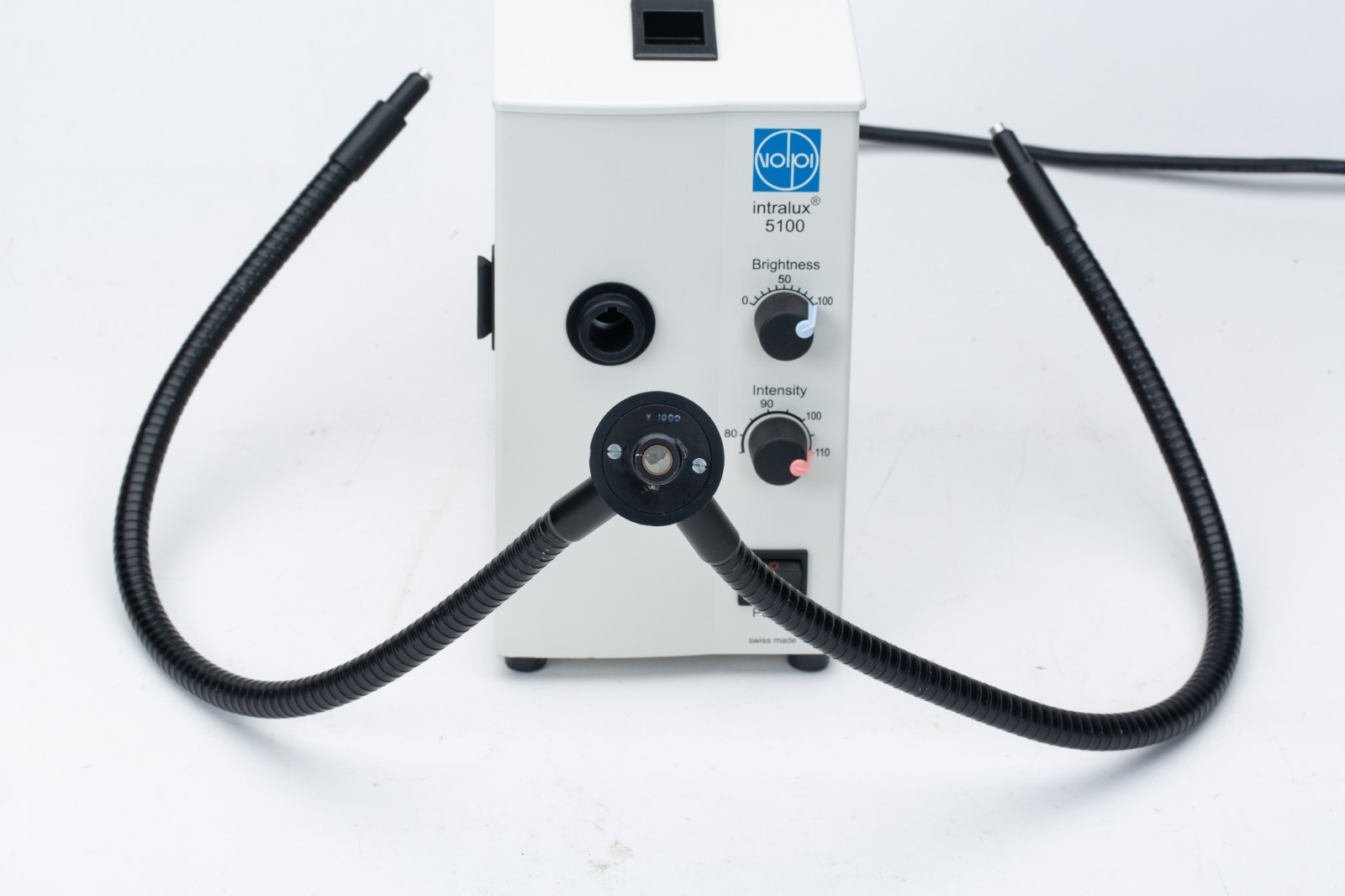 Volpi Intralux 5100 Cold Light Source with Bifurcated Gooseneck Light Guide