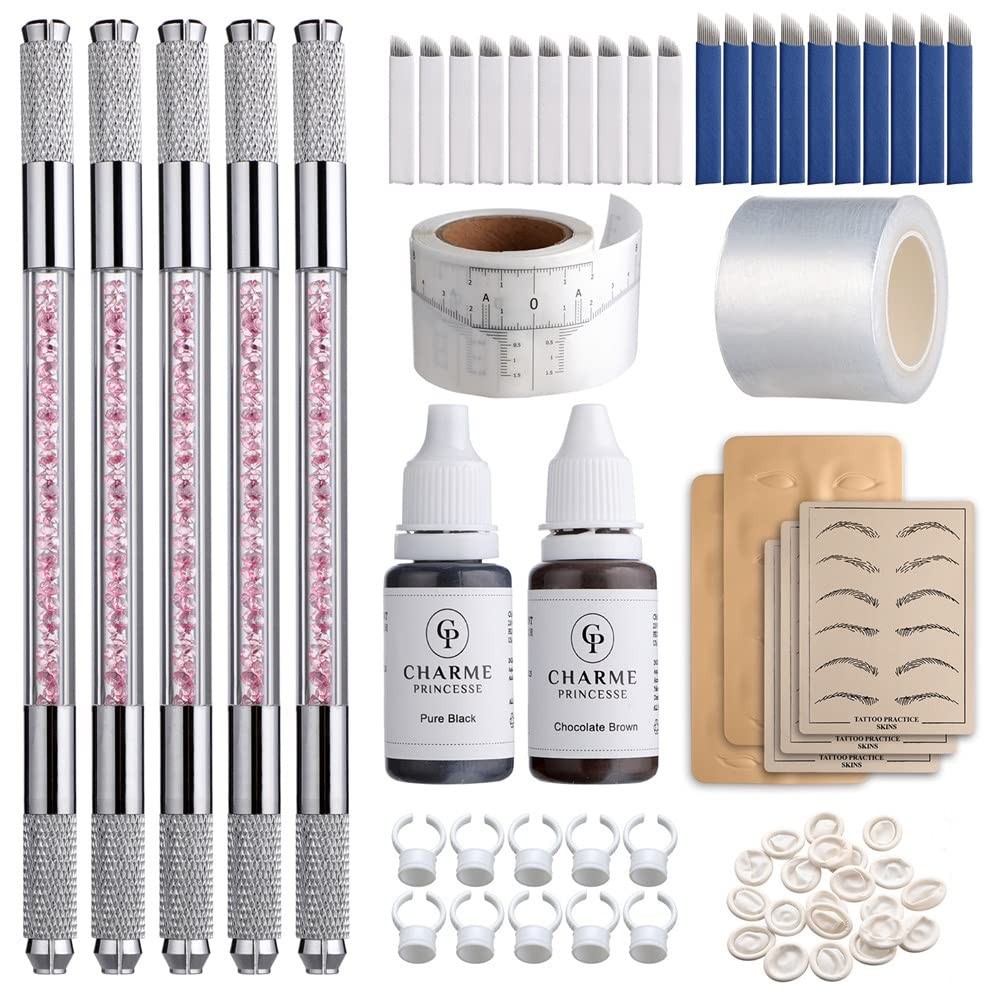 Charme Princesse Microblading Pen Kit Double Sided Manual EK910S20