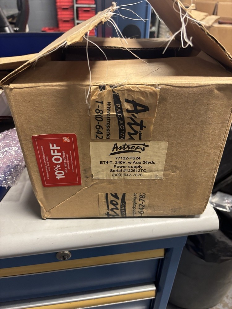 NEW Astro Packaging ET4-T 120/240V POWER SUPPLY
