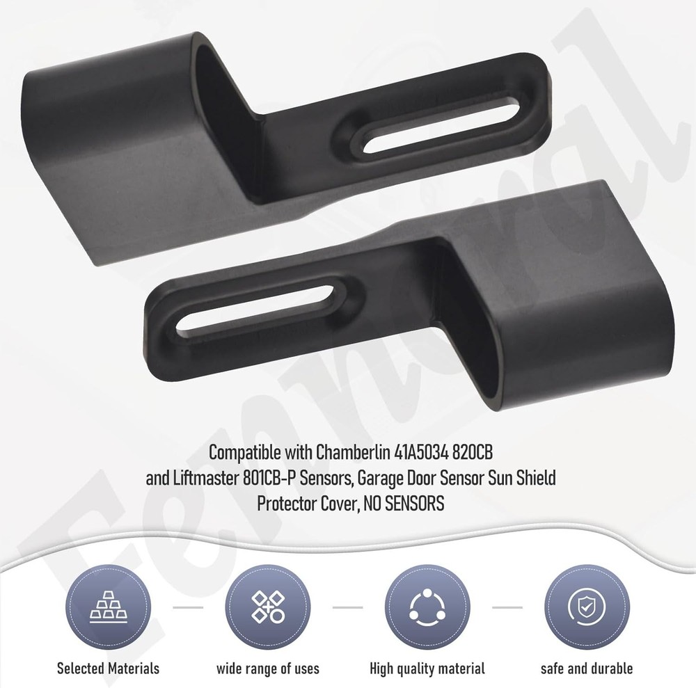 2 Pack Garage Door Sensor Sun Shield Protector for Cham-Berlin 41A5034 820CB...