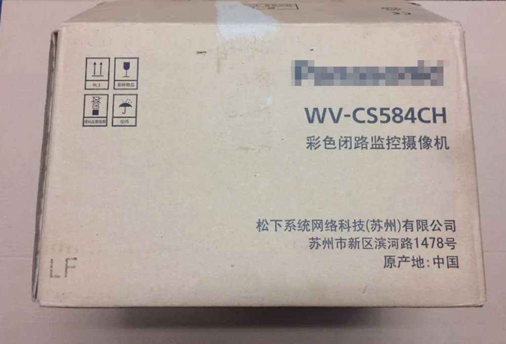 1PC high-speed ball WV-CS584/CH camera 1zk8 ;