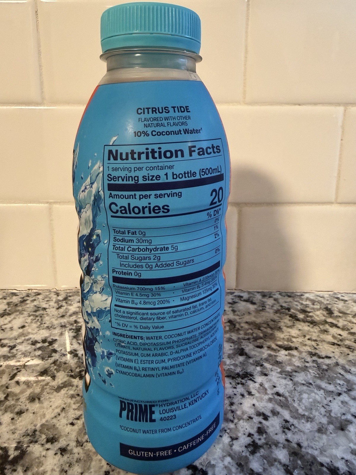 Prime Frostbite Fusion Hydration Drink Kyro & Luken