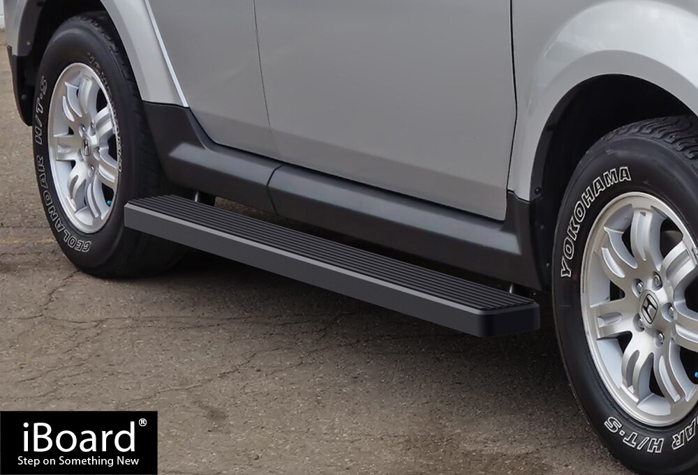 Premium 5" Black iBoard Side Steps Fit 03-11 Honda Element