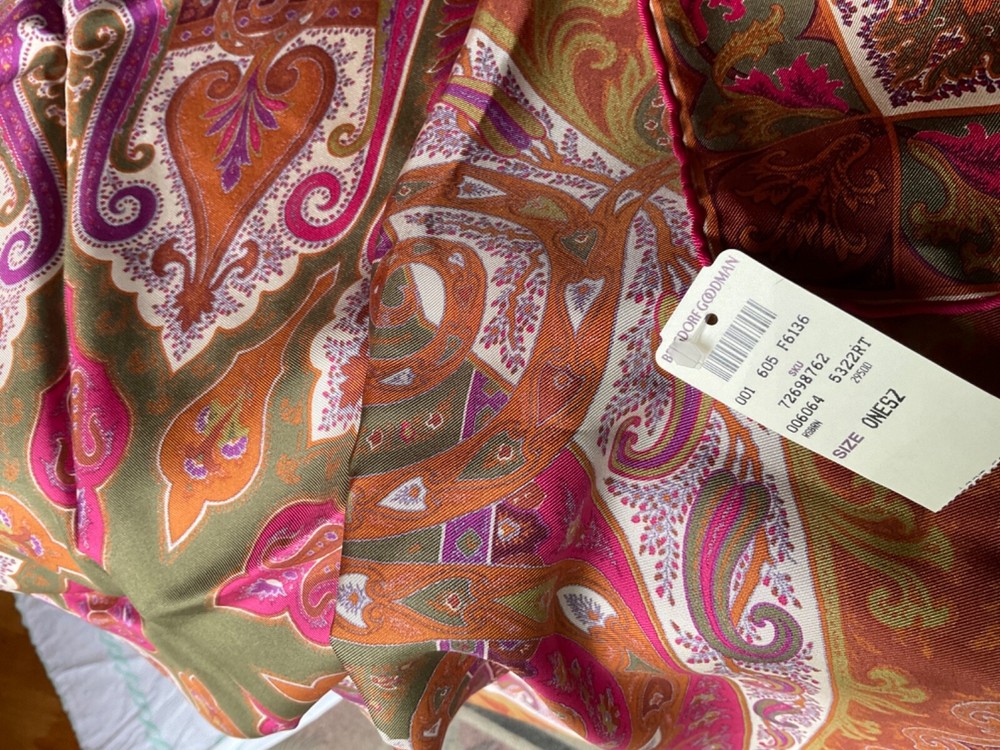 ETRO SILK SCARF