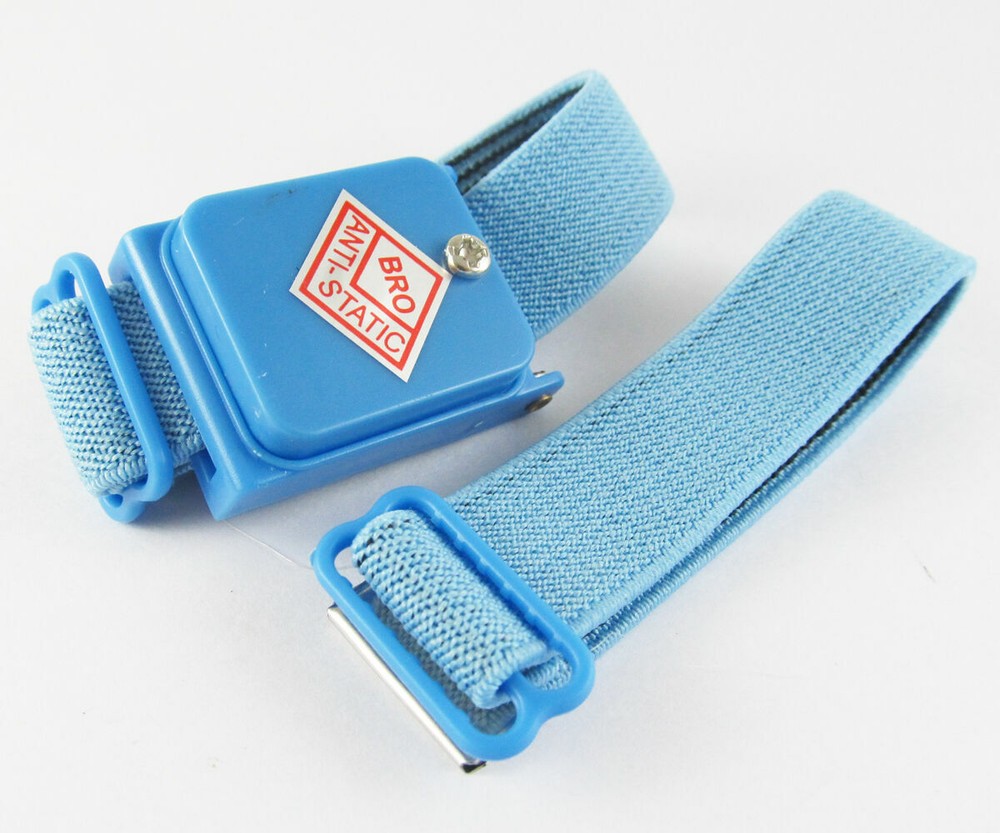 1pcs Cordless Wireless Anti-Static Wrist Strap NEW