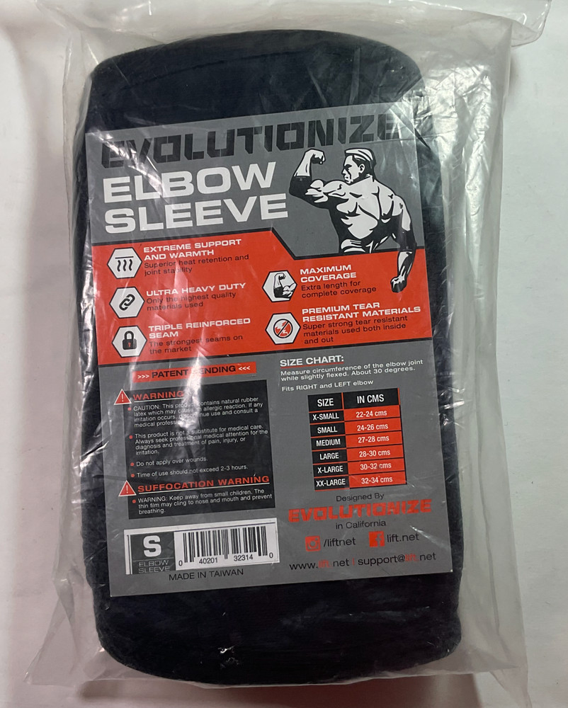 Evolutionize ( Now Stoic ) Elbow sleeves size Small (24-26 cm)