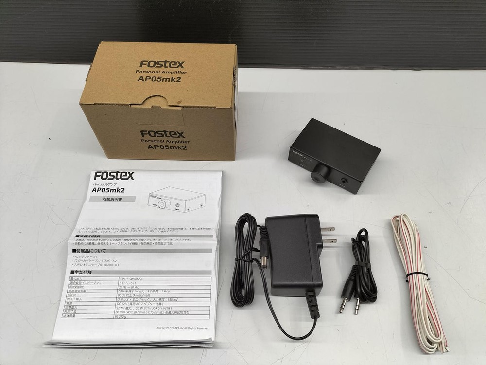 FOSTEX AP05MK2 Mini Amplifier #BE11931