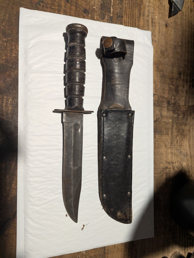 Camillus US Fighting Knife Fixed Blade Mark 2