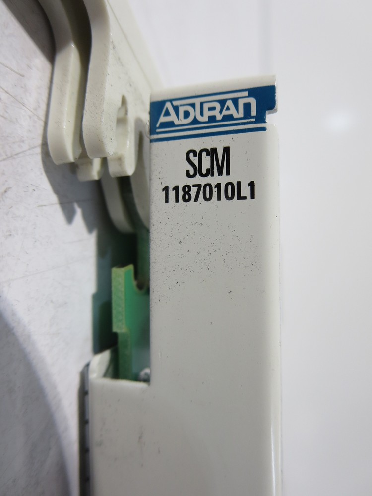 ADTRAN 1187010L1 SCM System Control Module; BVCUD05MTA