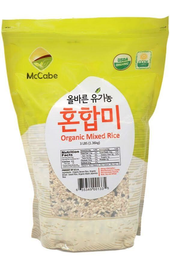 McCabe ORGANIC Mixed Rice, 3-Pound, USDA Organic Certified