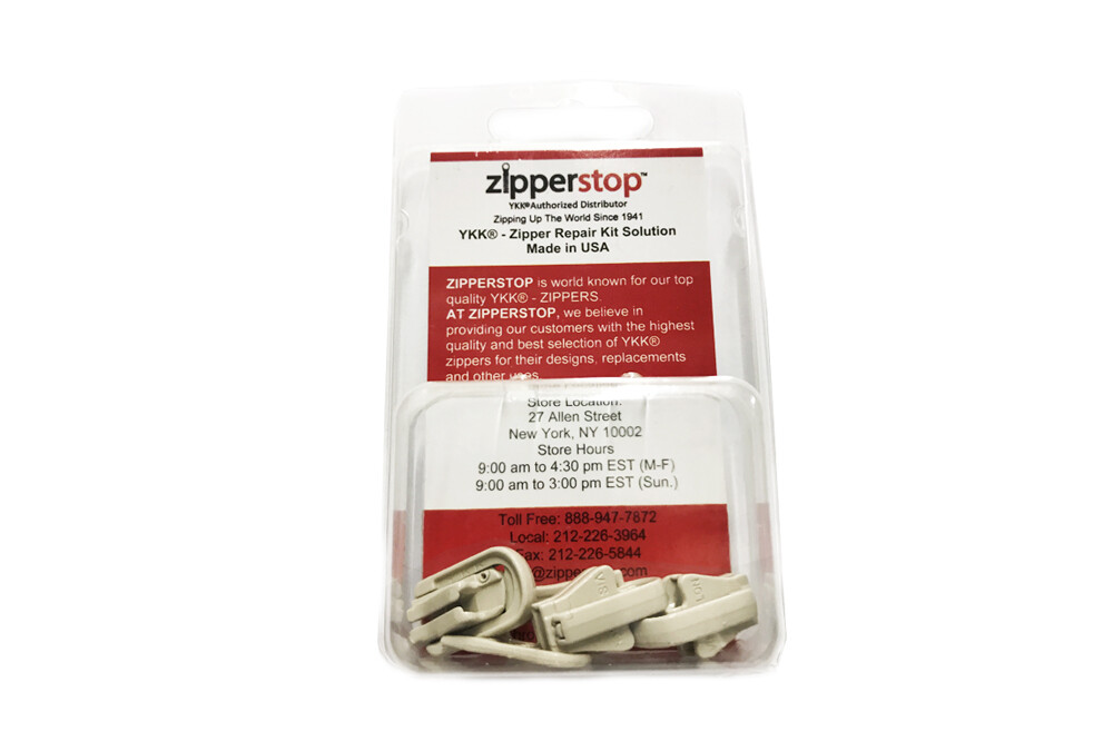 3 Pulls YKK Kit #5 Molded Reversible Fancy Pulls Vislon slider