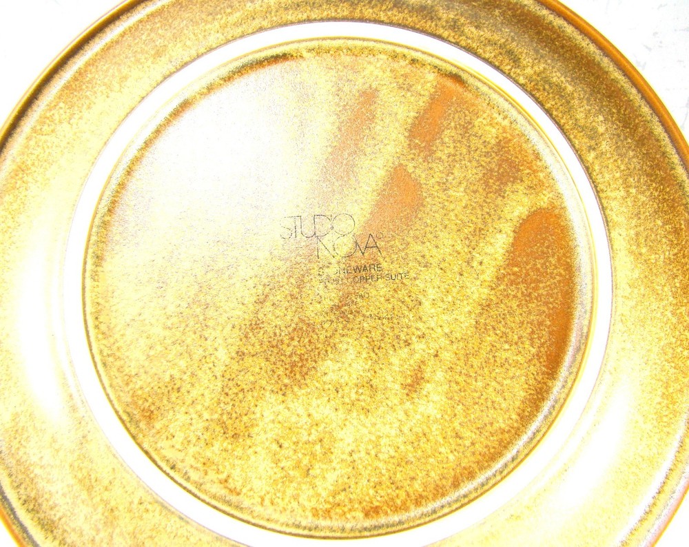 Studio Nova Stoneware COPPER SUITE MATTE PR201 Dinner Plate(s)