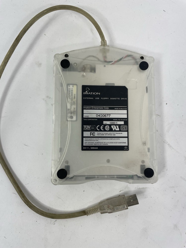 Imation D353FUE Floppy Disk Drive USB External