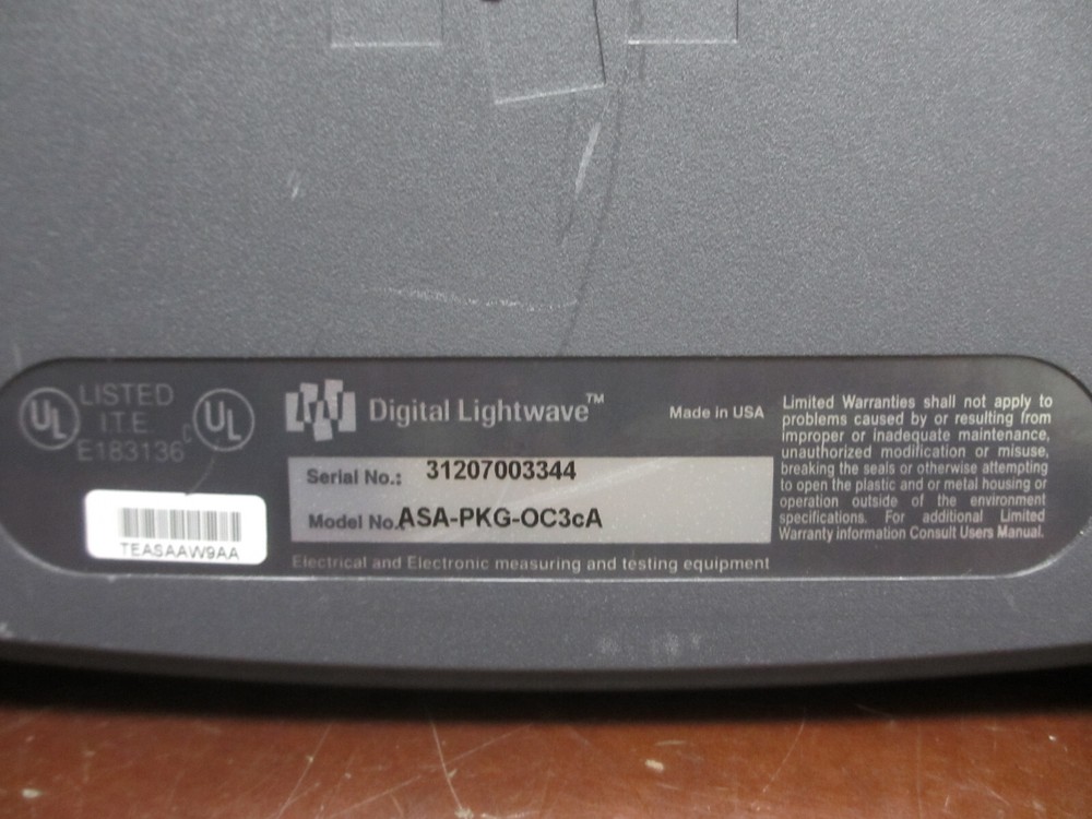 DIGITAL LIGHTWAVE ASA-PKG-OC3cA Network Information Computer