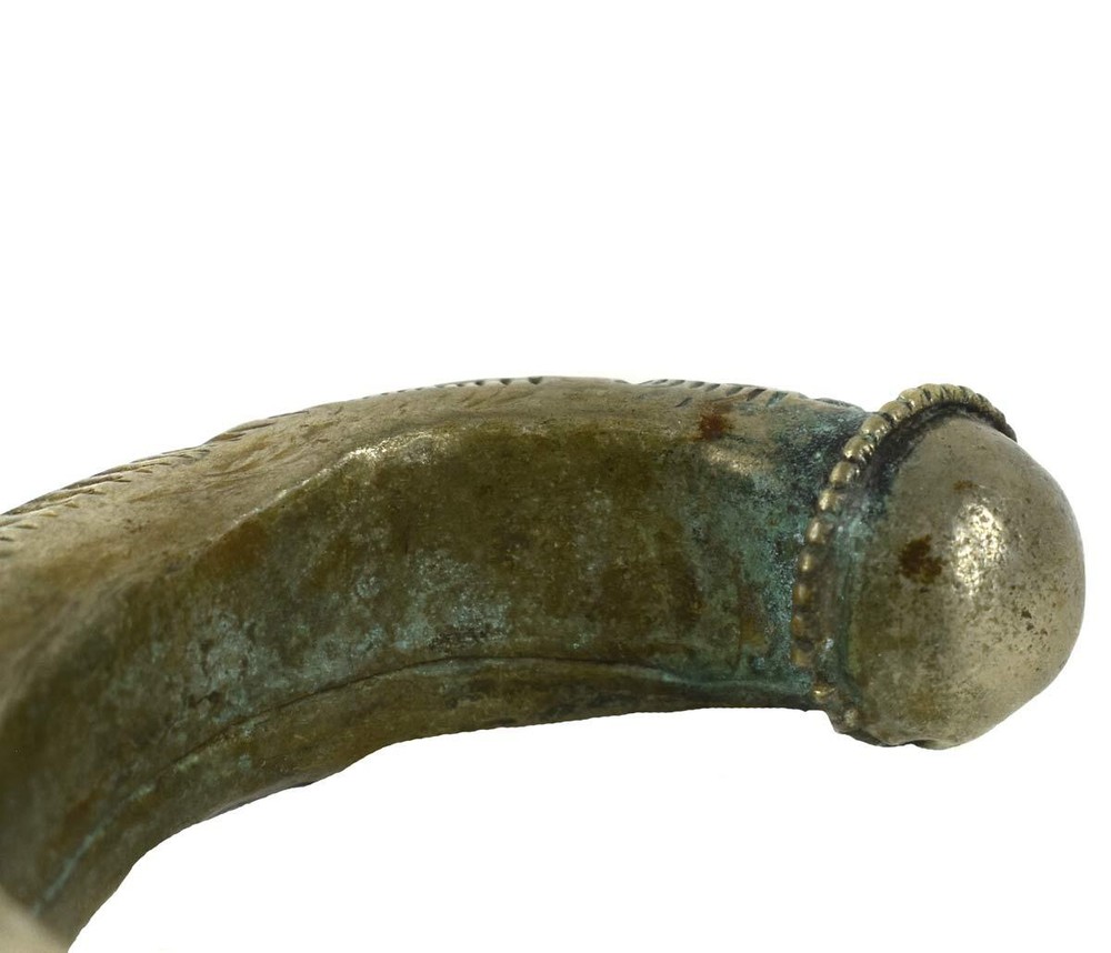 Tibetan Bangle Silver Stone Bracelet