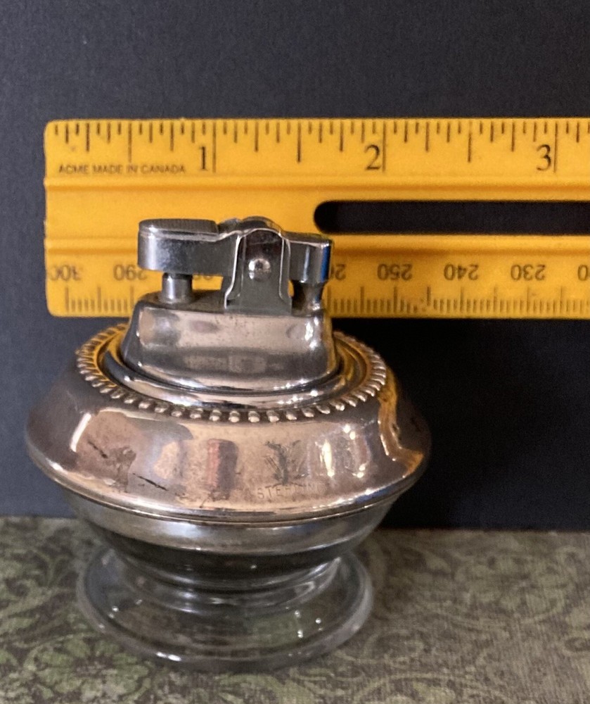 Wallace Sterling & Glass Lighter