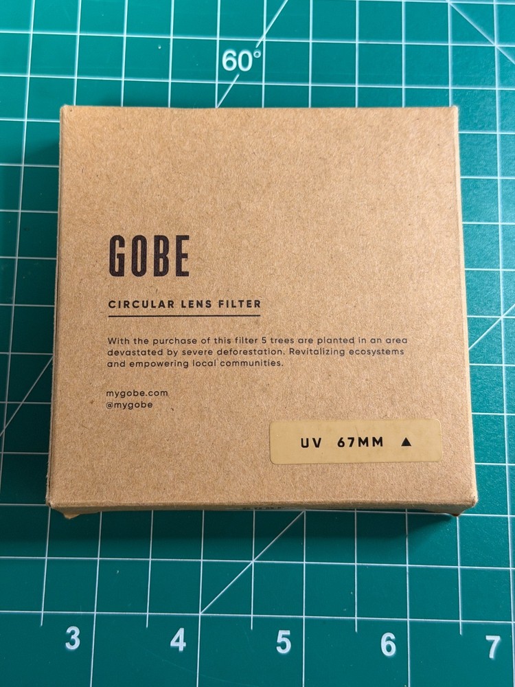 Gobe UV 67mm Circular Lens Filter (1 Peak)