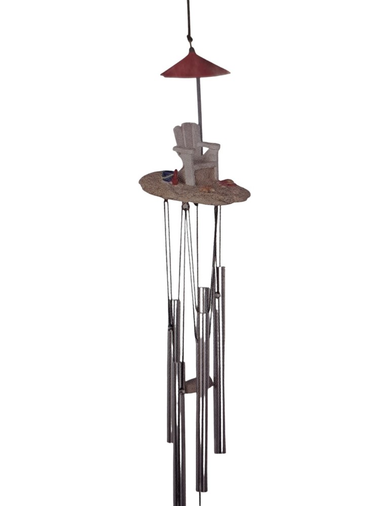 Windchime Hand Painted Beach Theme