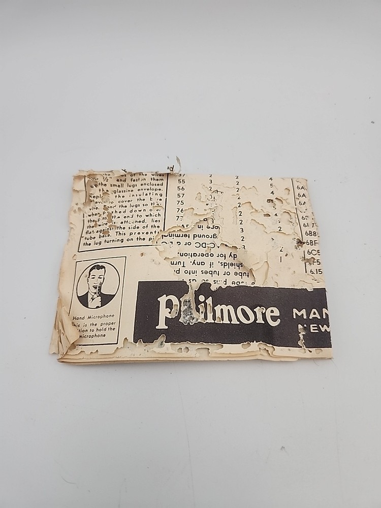 Vintage Philmore Junior Microphone with Original Box