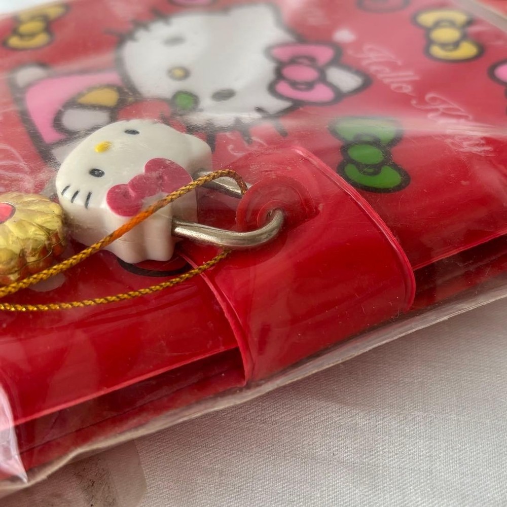 Unopened / with key] 2007 Hello Kitty System Notebook Red Original Notebook