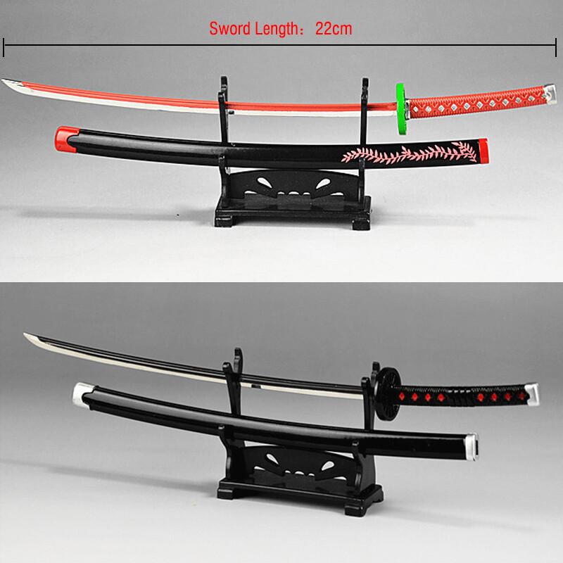 Mini Anime Samurai Sword Katana Holder Stand Bracket Tiny Display Rack 1-3 Tier