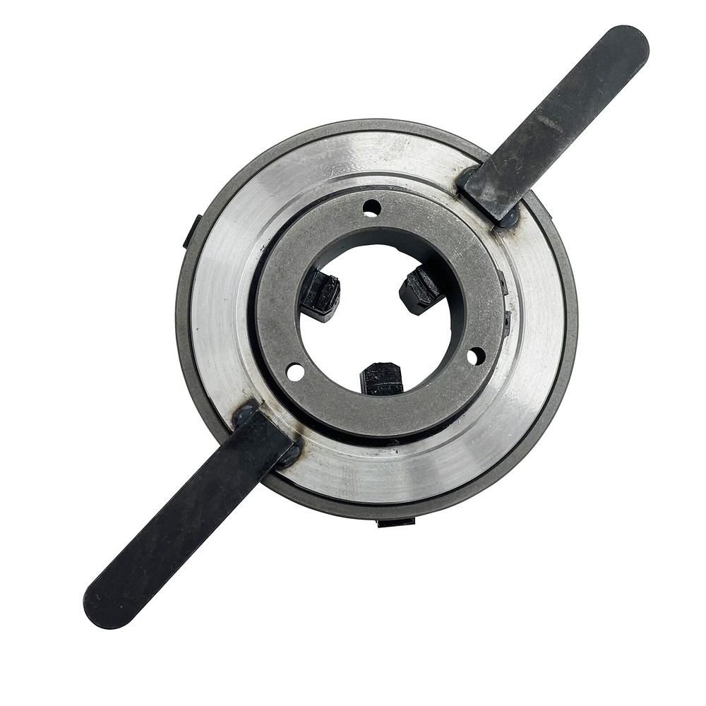 8'' Chuck 3 Jaw Self-Centering Lathe Chuck for Welding Positioner Table Machine