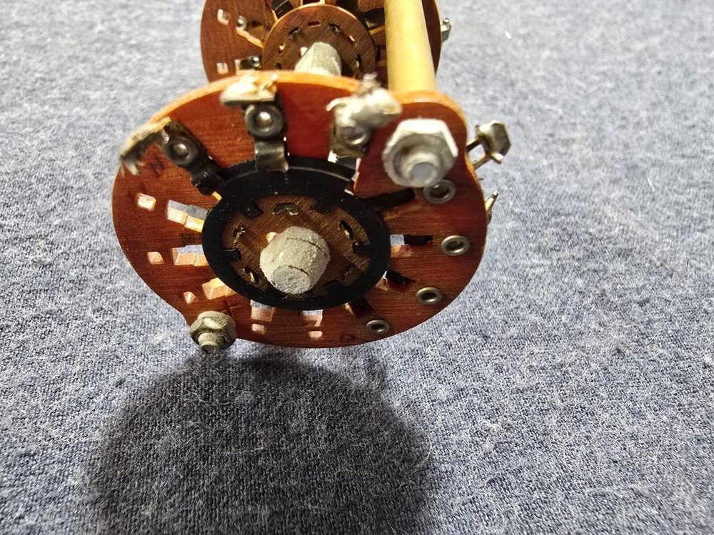 Heathkit SB-401 Transmitter Part -Mode Switch w/ Wafers & Detents