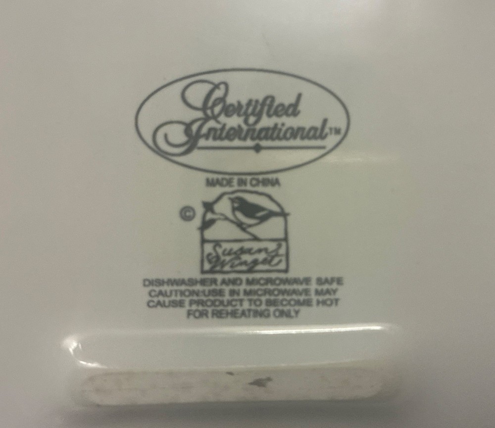 Certified International Christmas "believe" Rectangular Platter by Susan Winget