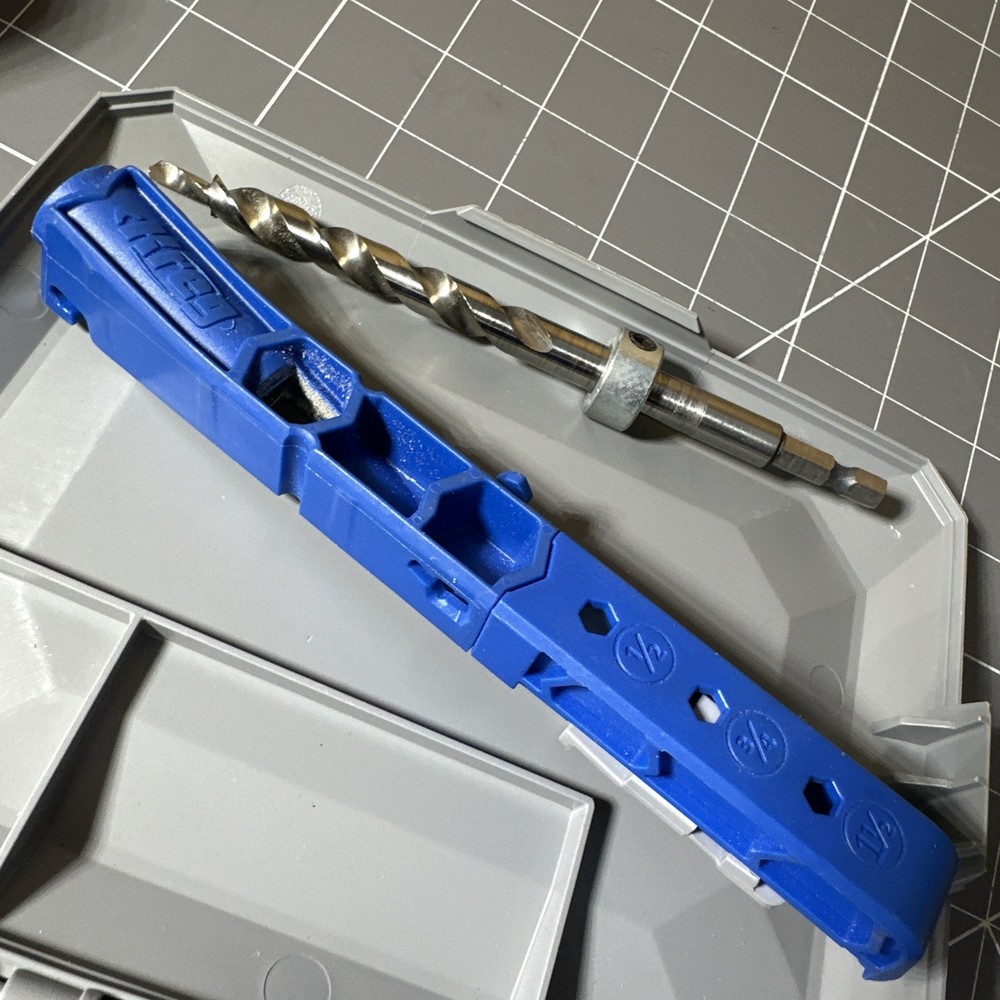 Kreg KPHJ320 Pocket-Hole Jig With Extra - Nice!