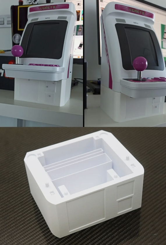 Mini Arcade Base Pedestal for Taito Egret II Mini +2 34 Elevated Stand Riser