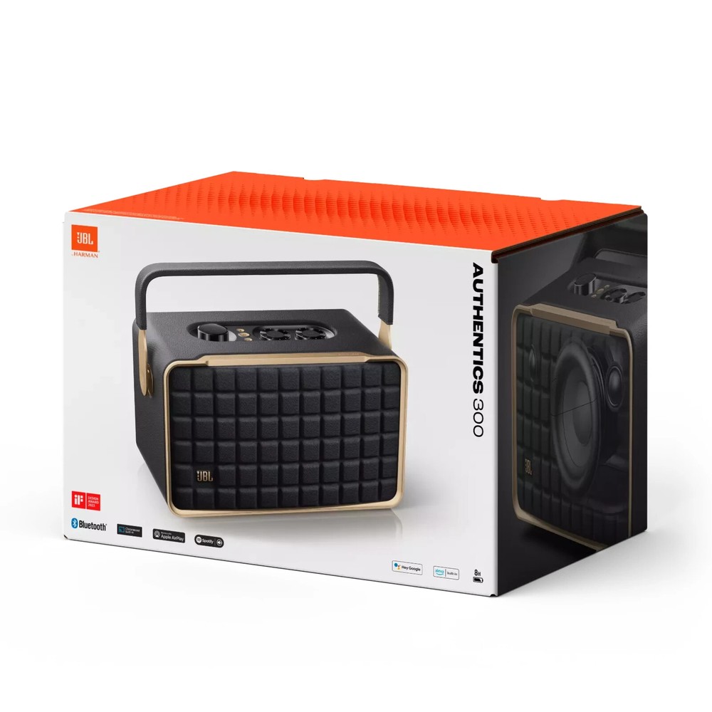JBL Authentics 300 Smart Home Bluetooth Speaker (Black) *AUTHENTIC300