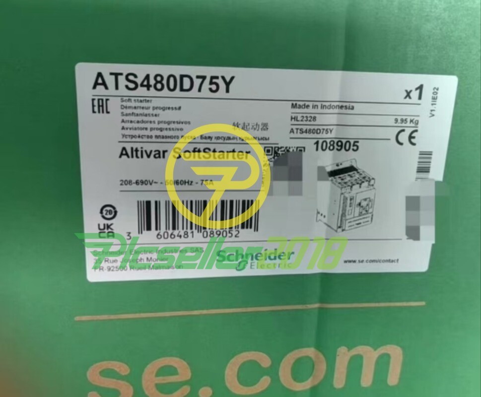 Schneider soft starter ATS480D75Y