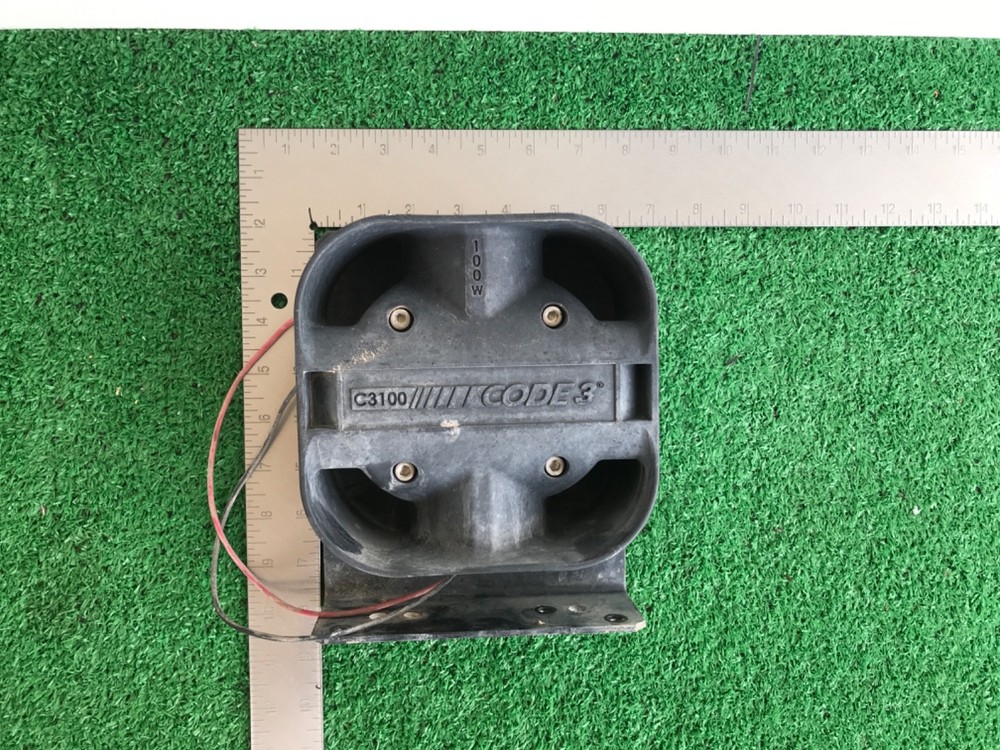 Code 3 C3100 100 Watt Siren Speaker only with Bracket  #5