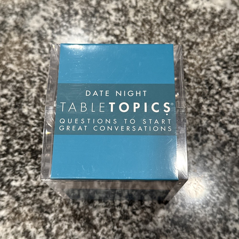 NEW Tabletopics Date Night Conversation Starter Deck With 135 Questions Sealed