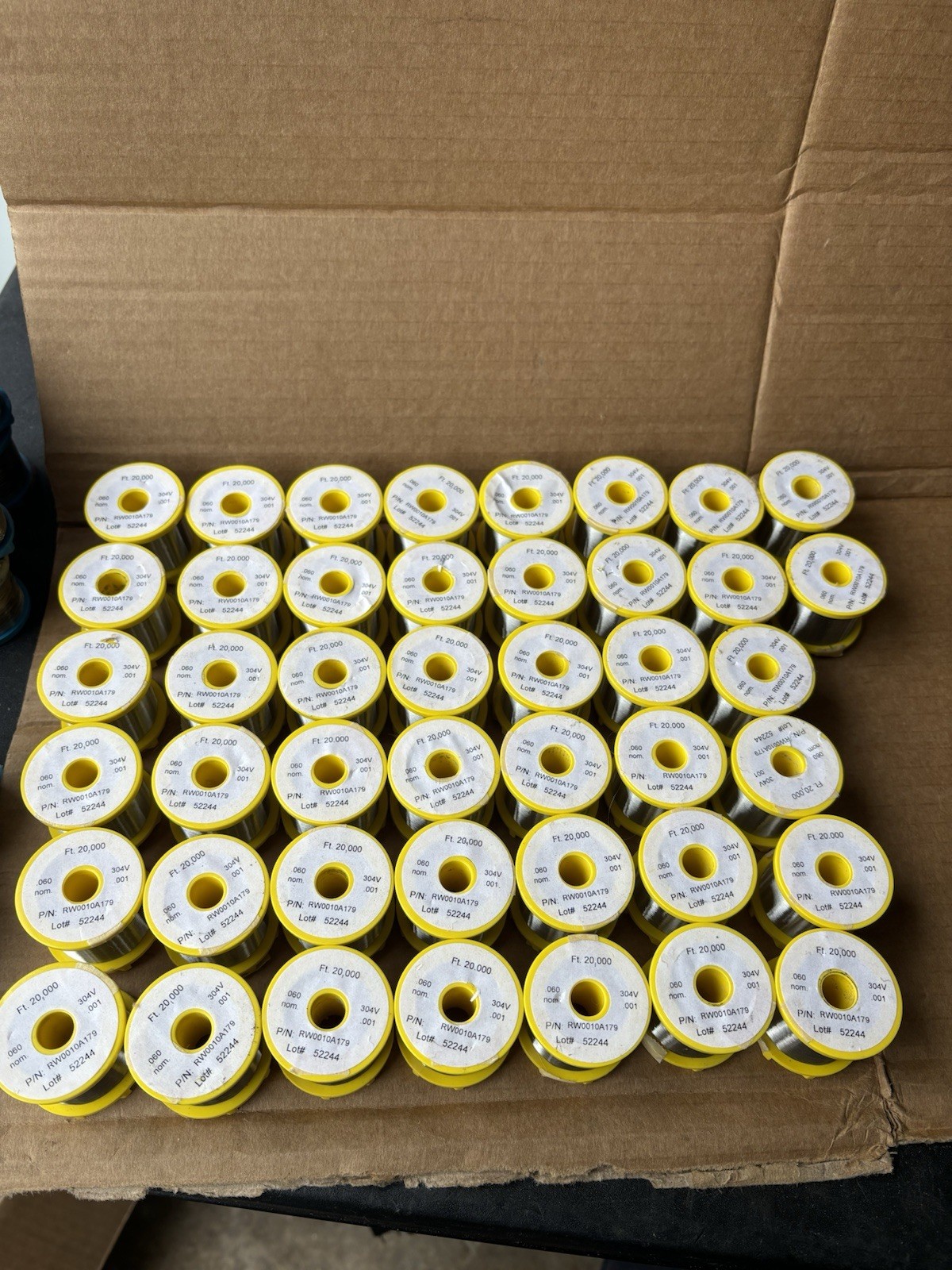 Ultra-Fine Stainless Steel Wire #1– USWP PART#W304V0-7894-2033 / R0032245 4000FT