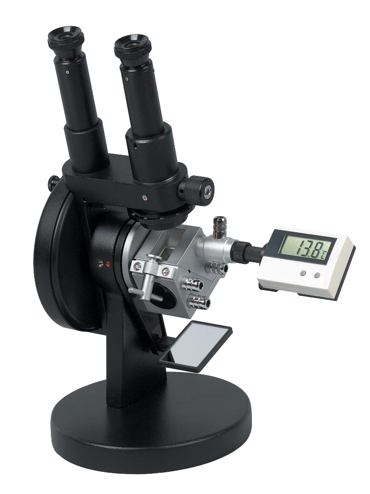 Binocular Refractometer ABBE Refractometer with Range 1.3000-1.7000nD Brix 0-95%