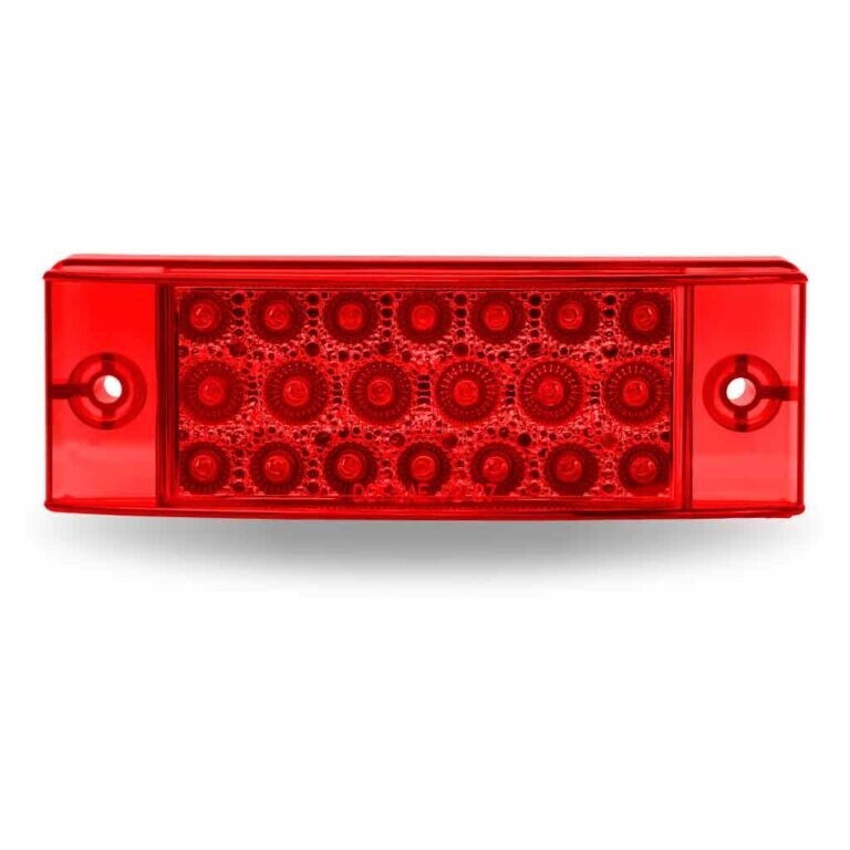 2" X 6" RED MULTI-DIRECTIONAL MARKER LED TRAILER LIGHT